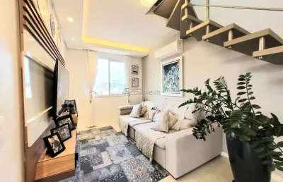 Apartamento com 2 quartos à venda na rua doutor abel capela, 208, coqueiros, florianópolis por r$ 1.270.000