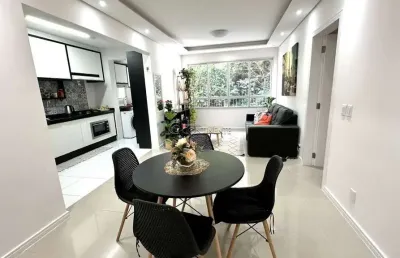 Apartamento com 3 quartos à venda na avenida engenheiro max de souza, 1068, coqueiros, florianópolis por r$ 650.000