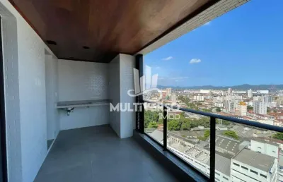 Comprar apartamento de 1 suíte no boqueirão vianna home em santos