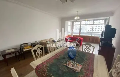 Apartamento de 2 dormitórios com vista mar à venda em santos-sp