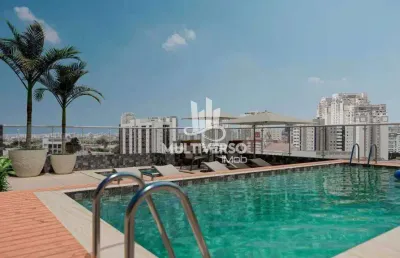 Apartamento à venda, 2 quartos no bairro campo grande em santos