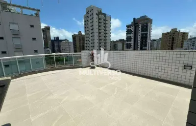 Cobertura à venda, 3 quartos no bairro ponta da praia em santos