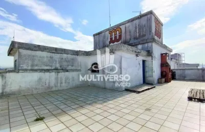 Cobertura à venda, 3 quartos no bairro aparecida em santos