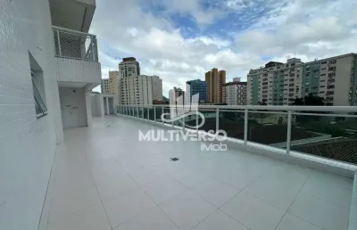 Apartamento à venda, 3 quartos no bairro ponta da praia em santos