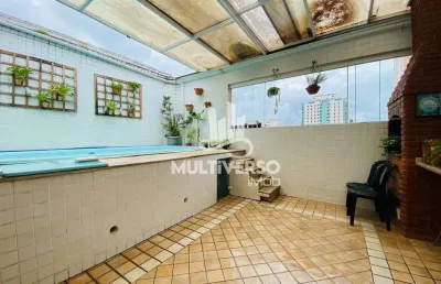 Casa com 3 quartos à venda no Embaré, Santos 