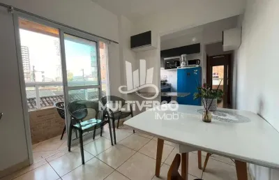 Apartamento à venda, 1 quarto no bairro aviação em praia grande