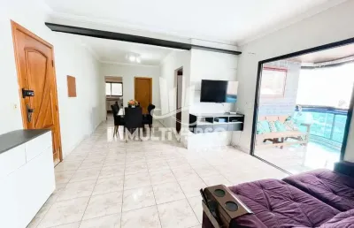 Apartamento com 3 dormitórios à venda, 116 m² por r$ 500.000,00 - vila caiçara - praia grande/sp