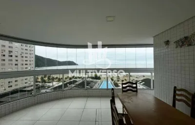 Apartamento com 4 dormitórios à venda, 213 m²- canto do forte - praia grande/sp