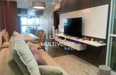 Apartamento com 2 dormitórios à venda, 70 m² por r$ 735.000,00 - boqueirão - praia grande/sp