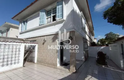 Sobrado à venda, 3 quartos no bairro marapé em santos