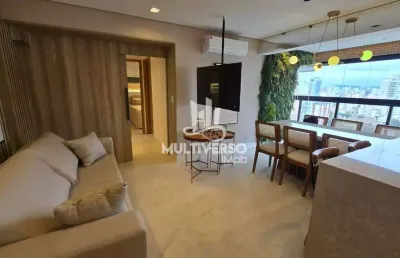 Apartamento à venda, 2 quartos no bairro ponta da praia em santos