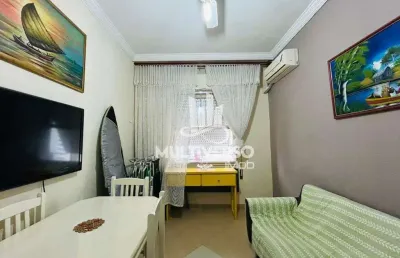 Apartamento à venda, 1 quarto no bairro pompeia em santos