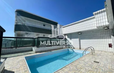 Cobertura à venda, 3 quartos no bairro canto do forte em praia grande