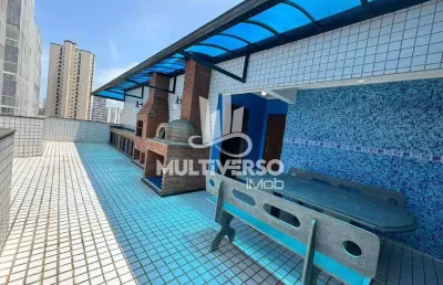 Apartamento duplex à venda, 3 quartos no bairro caiçara em praia grande