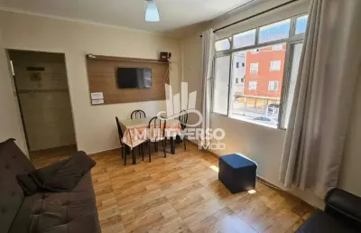 Apartamento à venda, 1 quarto no bairro canto do forte em praia grande