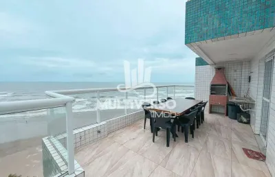 Cobertura à venda, 3 quartos no bairro maracanã em praia grande