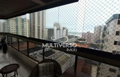 Apartamento à venda, 3 quartos no bairro tupi em praia grande