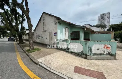 Terreno à venda, 3 quartos no bairro embaré em santos