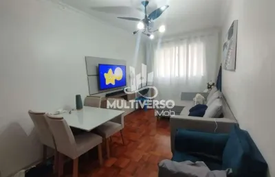 Apartamento à venda, 2 quartos no bairro marapé em santos