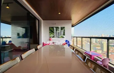 Apartamento espetacular 2 dormitórios vista mar no boqueirão em santos