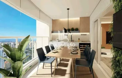 Apartamento à venda, 2 quartos no bairro ponta da praia em santos