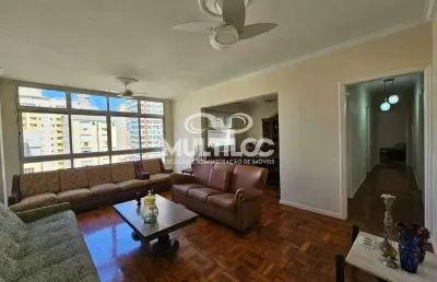 Apartamento para aluguel, 3 quartos no bairro gonzaga em santos
