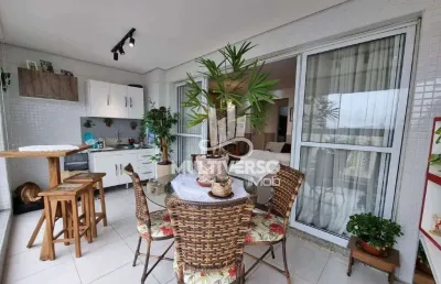 Apartamento à venda, 3 quartos no bairro ponta da praia em santos