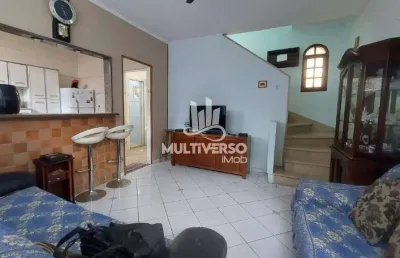 Sobrado à venda, 2 quartos no bairro gonzaga em santos