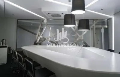 Laje duplex corporativa r$1.350.000,00, varanda e vista panorâmica 360º,03 banheiros e localização privilegiada