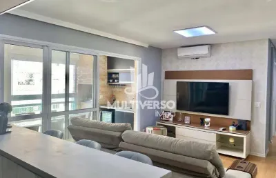 02 dormitórios sendo 01 suíte, ponta da praia 77m², localização excelente , sacada, r$814.000,00