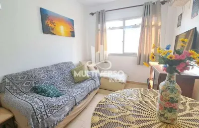 Apartamento à venda, 1 quarto no bairro boqueirão em praia grande