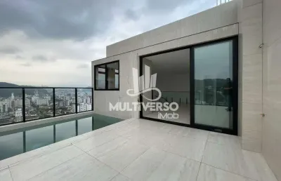 Cobertura à venda, 3 quartos no bairro josé menino em santos