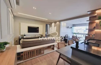 Apartamento à venda, 2 quartos no bairro ponta da praia em santos