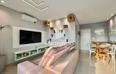 Apartamento à venda, 1 quarto no bairro vila mathias em santos