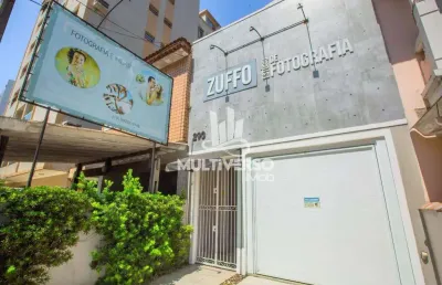 Casa comercial com espaço residencial – 270m² próx. ao sesc, praiamar e praia – boqueirão, santos