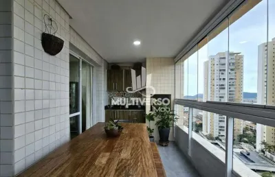 Apartamento à venda, 3 quartos no bairro ponta da praia em santos