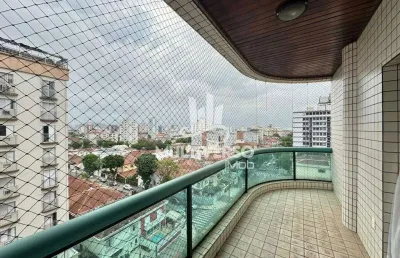 Apartamento à venda, 3 quartos no bairro embaré em santos