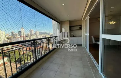 Apartamento para aluguel, 3 quartos no bairro embaré em santos