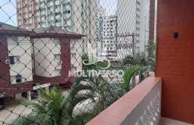 Apartamento a 100 metros do mar - vista mar ! vila tupi