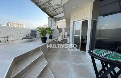 Cobertura com 3 quartos à venda na Vila Mathias, Santos 