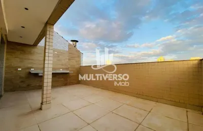 Cobertura à venda, 3 quartos no bairro ponta da praia em santos