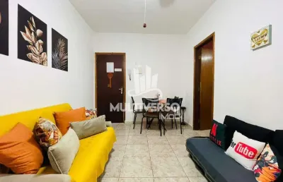 Apartamento com 1 dormitório no gonzaga - santos/ sp - r$ 315.000,00