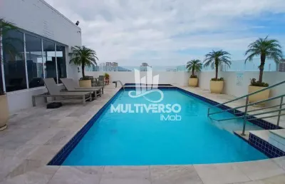 Apartamento 02 dormitórios sendo 01 suíte com vaga demarcada e lazer completo no boqueirão em santos - sp