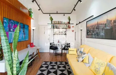 Apartamento à venda, 2 quartos no bairro gonzaga em santos