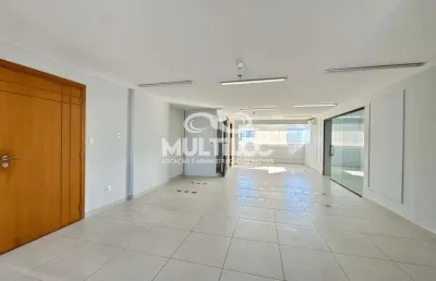 Sala comercial para aluguel, no bairro vila mathias em santos