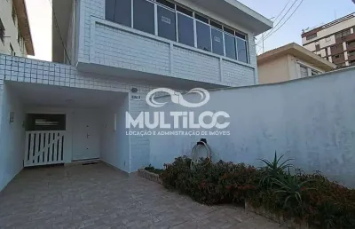 Casa para aluguel, 3 quartos no bairro ponta da praia em santos