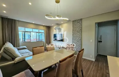 Apartamento à venda, 2 quartos no bairro campo grande em santos