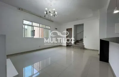 Casa triplex 3 dorms churrasqueira no boqueirão em santos