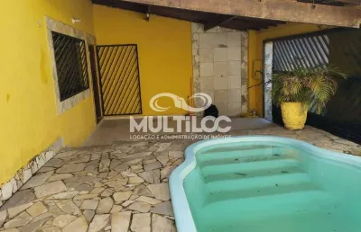 Casa para aluguel, 2 quartos no bairro canto do forte em praia grande