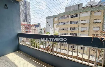 Apartamento à venda, 3 quartos no bairro gonzaga em santos